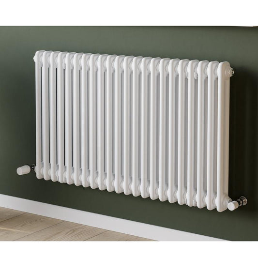 Gray Eucotherm Phoenix Two Column Horizontal Radiator