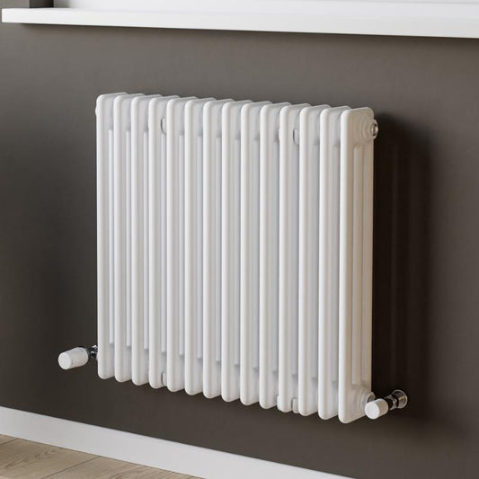 Dark Slate Gray Eucotherm Phoenix Three Column Horizontal Radiator