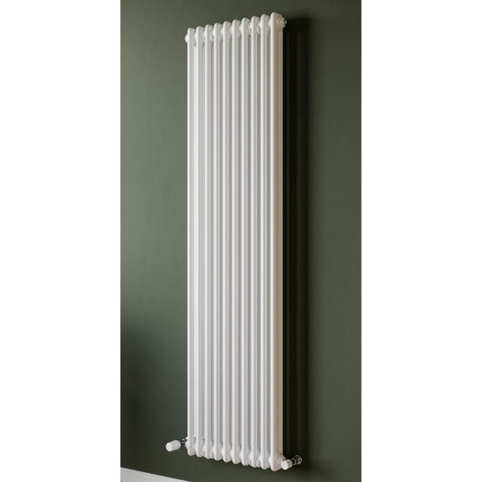 Dark Slate Gray Eucotherm Phoenix Two Column Vertical Radiator