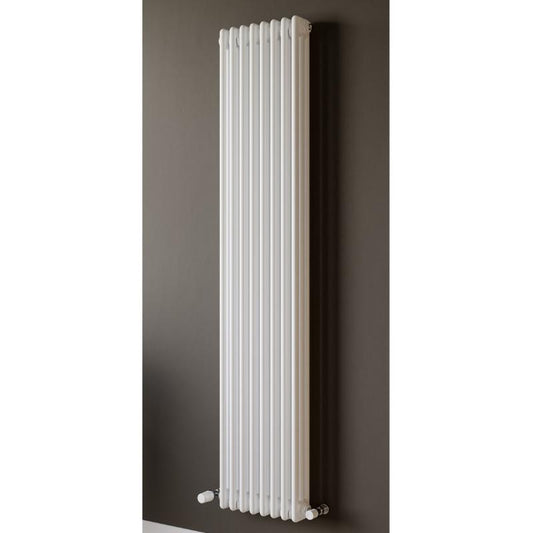 Dark Slate Gray Eucotherm Phoenix Three Column Vertical Radiator