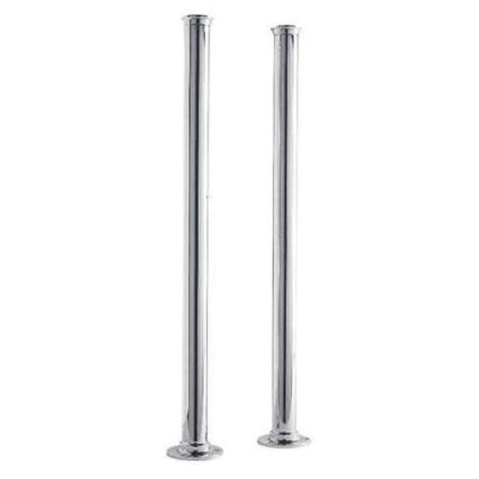 Light Gray Arroll Fixed Freestanding Pipe Shrouds