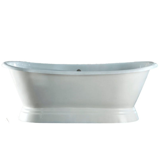 Dark Gray Arroll VERSAILLES Bathtub Plinth Cast Iron Roll Top Freestanding