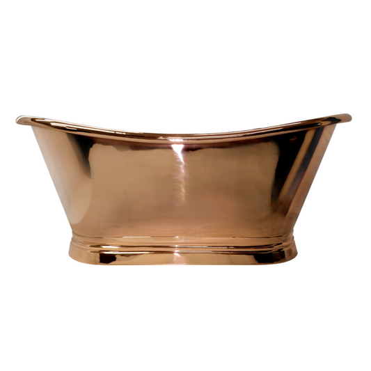 Sienna BC Designs Copper Freestanding Boat Bath - 1700mm