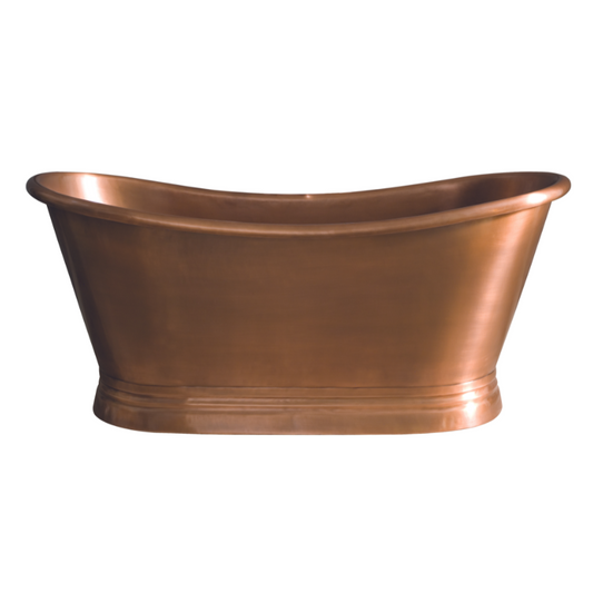 Sienna BC Designs Copper Freestanding Boat Bath Antique Outer/Inner - 1500mm