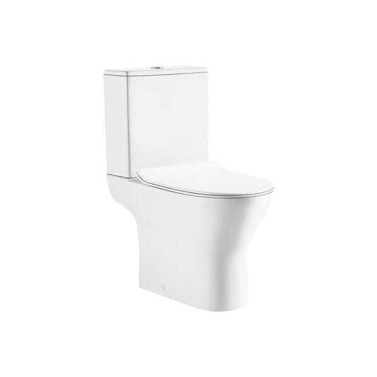 Lavender Bracera Beach Close Coupled Toilet Open Back