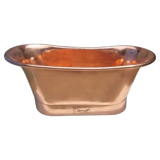 Sienna Coppersmith Creations Full Copper Bath Roll Top Freestanding