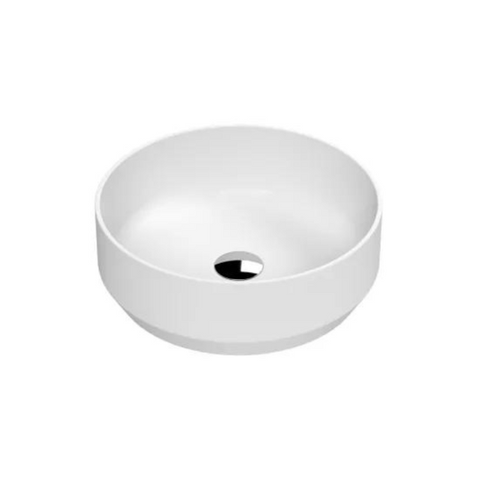 Light Gray Nuie Luxe Round Multi-colour Vessel Sink 350 x 350 x 120mm