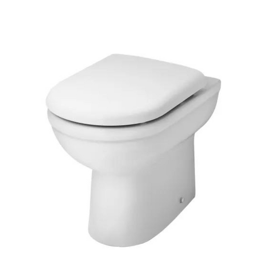 Light Gray Nuie Ivo Back To Wall Toilet Pan Vitreous China