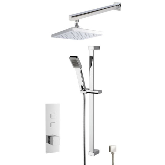 Light Gray Bathroomship SABINA Complete Shower Set