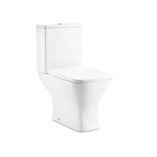 White Smoke Bracera Smith Close Coupled Toilet Open Back