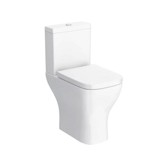 White Smoke Bracera Smith Comfort Height Close Coupled Toilet