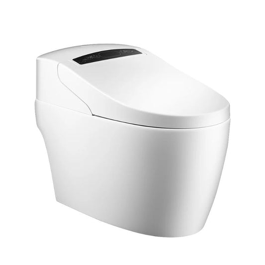 Light Gray Washloo Evolution Smart Bidet Toilet All in One